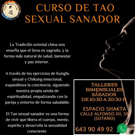 Curso De Tao Sexual Sanador Shakta Masaje