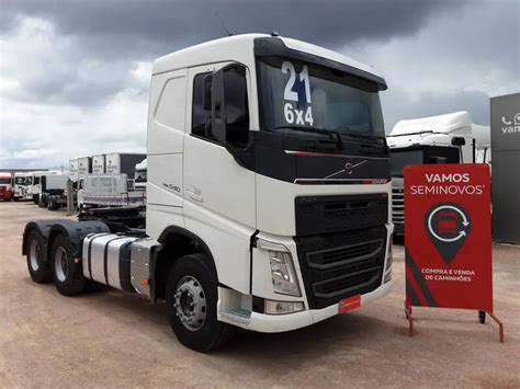 Caminhão Volvo FH 540 Tração 6X4 Usado Ano 2020 2021 Agrofy