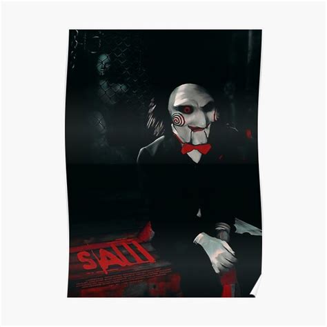 "Saw Movie poster" Poster for Sale by blackshirley3 | Redbubble