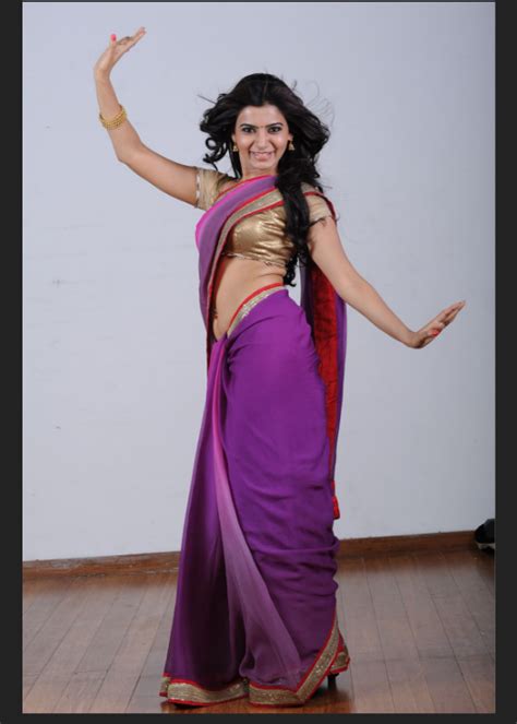 Samantha Ruth Prabhu In Saree More Indian Bollywood Actress And Actors