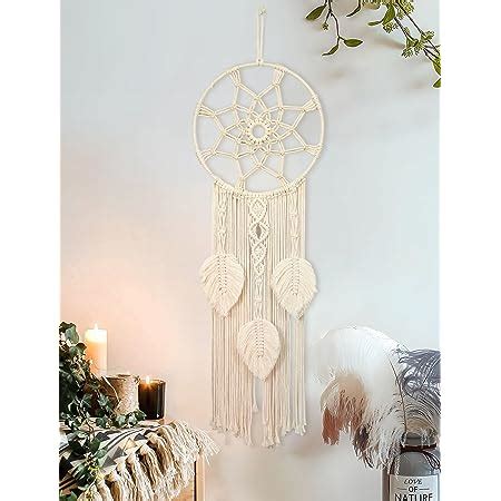 Nice Dream Makramee Traumf Nger Gross Boho Handgefertigt Traumf Nger