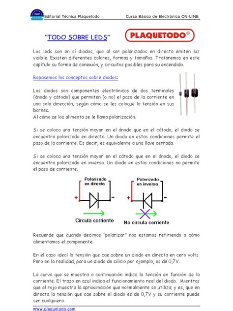 Pdf Manual De Electronic A Todo Sobre Leds Dokumen Tips