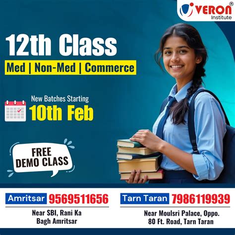 Veron - 🎓 Admissions Open for 12th Class! 🚀 Boost Your Confidence. Ace