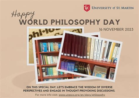 World Philosophy Day | University of St. Martin