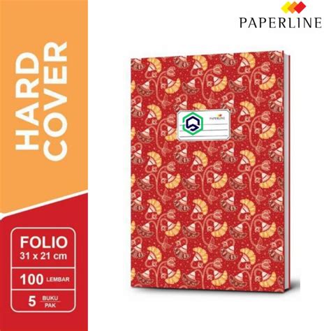 Jual Buku Tulis Hardcover Paperline Folio Lembar Shopee Indonesia