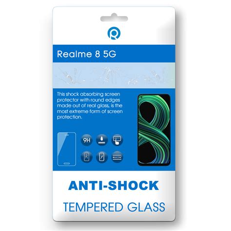 Realme 8 5G RMX3241 Tempered Glass