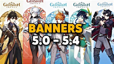 ATTENTION F2P PLAYERS UPDATED BANNER FROM 5 0 TO 5 4 GENSHIN