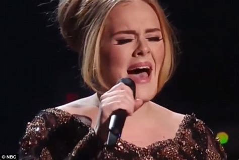 Adele performs All I Ask and admits to finding it difficult to sing due ...