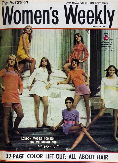 Australian Womens Weekly Oct 25th 1967 London Models Coming For The Melbourne Cup The Birth Of