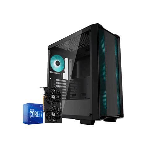 Pc Gamer Completo Fácil Intel I7 16GB SSD 240GB RX 550 4GB Monitor