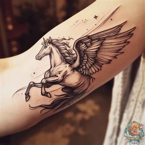 Unleashing the Mythical Beauty: Exploring the Mystical World of Pegasus Tattoos: 80 Designs ...