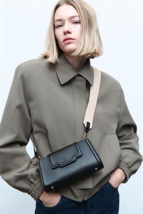 СУМКА С КЛАПАНОМ - Черный | ZARA Беларусь/Belarus