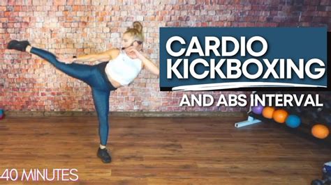 Fat Burning Cardio Kickboxing And Abs Interval Workout Cardio