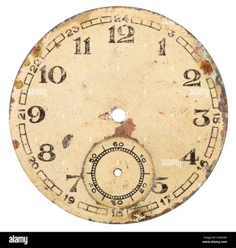 Old Antique Watch Face Isolated On White Background Stock, 46% OFF