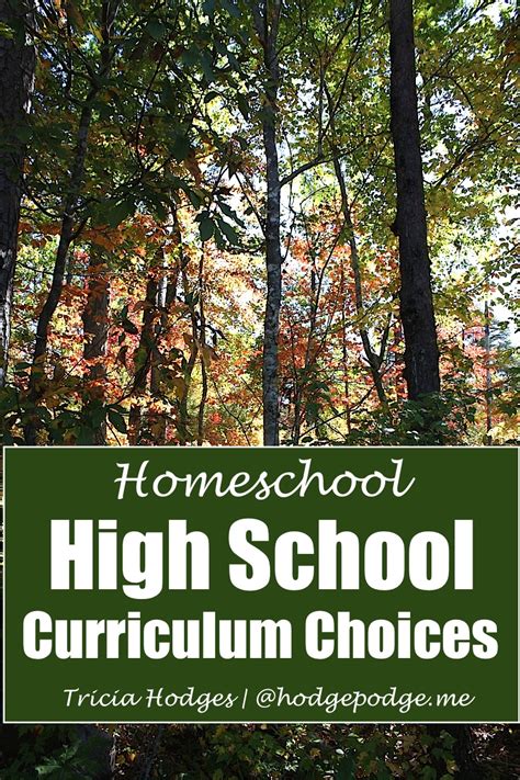 High School Homeschool Curriculum Choices - Your BEST Homeschool