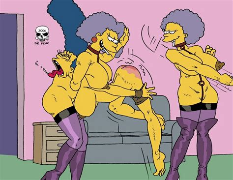 Marge Simpson And Patty And Selma Bouvier Bdsm Spanking Tits