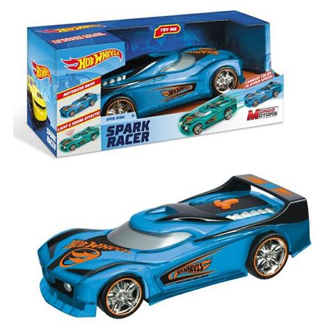 Auto Sa Svjetlom I Zvukom Mondo Hot Wheels Spark Racers Spin King Bimaco