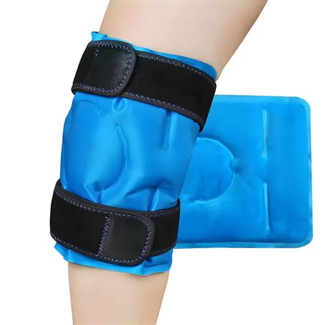 Ice Pack For Knee Pain Relief Hot Cold Compress Therapy Reusable Gel Ice Wrap For Knee Injury