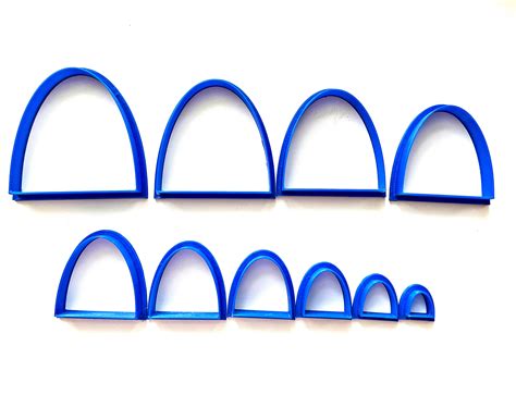 Polymer Clay Cutters Set Arch Cutters Inspire Uplift