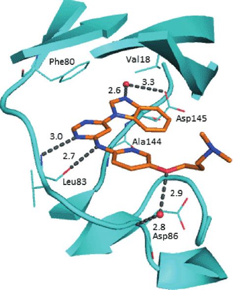 X ray co crystal structure of 4 bound to CDK2 Measurements in Å PDB