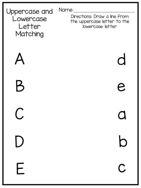 Letter Recognition Activities Worksheets