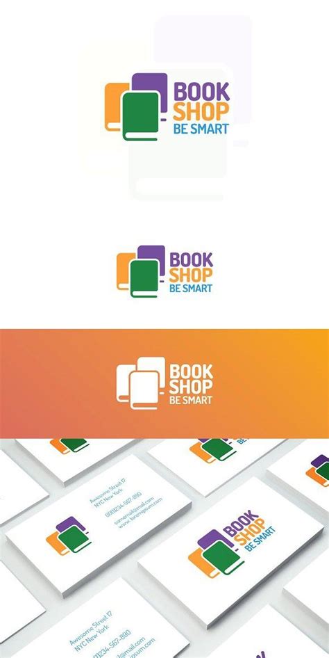 Book shop logo | Shop logo, Bookshop, Logo templates