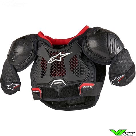 Alpinestars Bionic Action Kickstart Kinder Bodyprotector Zwart Rood