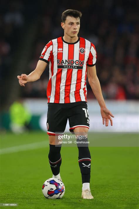 Anel Ahmedhodzic Of Sheffield United During The Sky Bet Championship