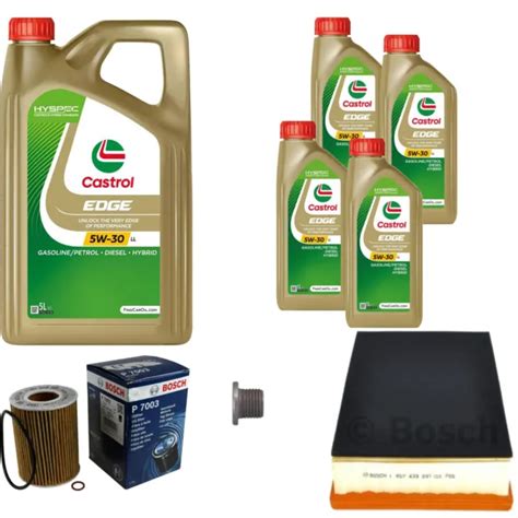 Bosch Inspection Set L Castrol Edge W Ll Pour Bmw Er I Li