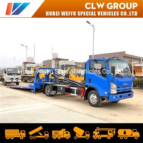 Isuzu 4X2 Towing Truck 5tons 6tons Recovery Road Wrecker Flatbed Tow