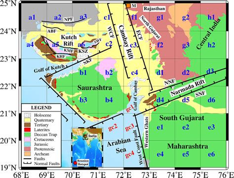 Geology And Major Tectonic Features Of The Northwestern Deccan Volcanic