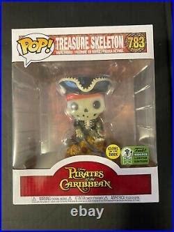 Funko Pop Treasure Skeleton Pirates Of The Caribbean Eccc