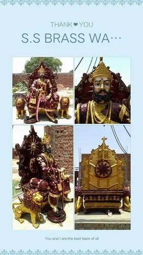 Brouze Maharaja Agrasen Statue, For Decoration, Size: 8 Feet Heights at ...