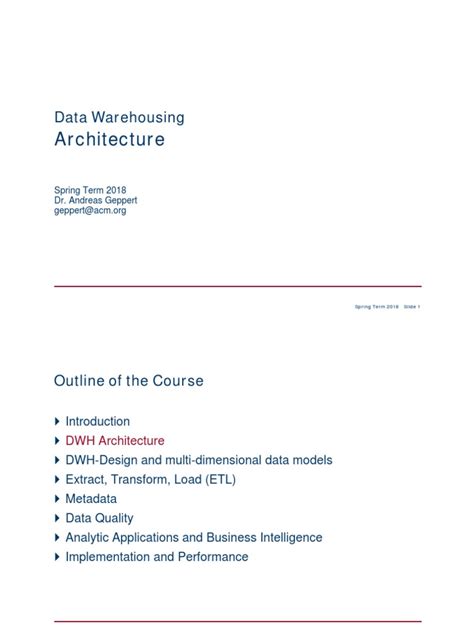 Datawarehouse Design 2 | PDF | Data Warehouse | Databases