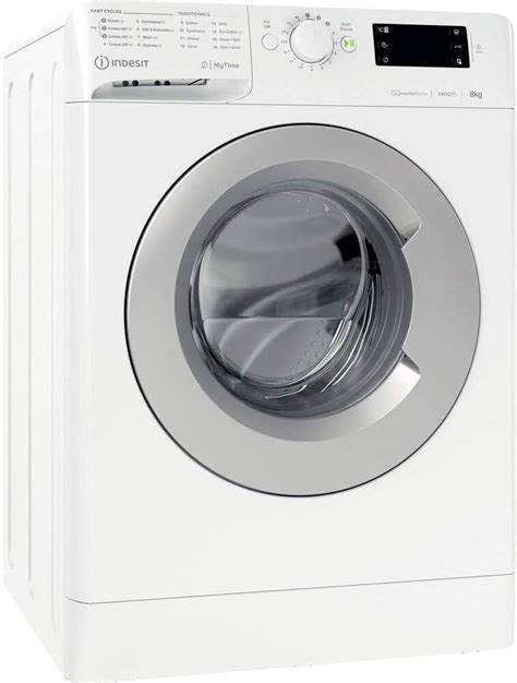 Indesit Mytime 8kg Front Load Washing Machine 1400 Rpm Inverter Motor 16 Washing Programs Big