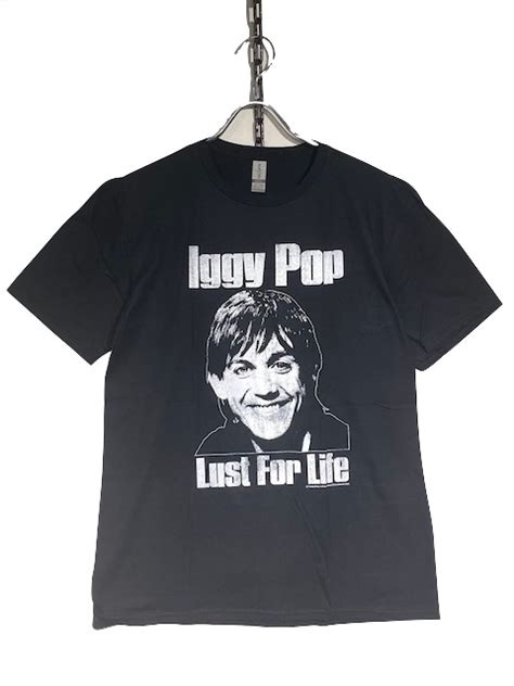 MUSICIGGY POP LUST FOR LIFE BLACK T SHIRTS SELECT SHOP FLEAKER