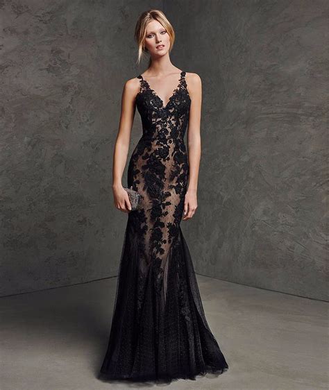 Robe La Mode Robe Longue Tulle Noir