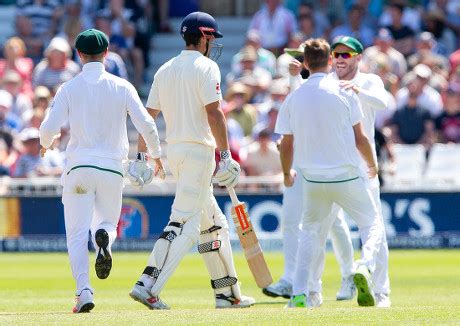 Englands Alastair Cook Leaves Field After Editorial Stock Photo Stock