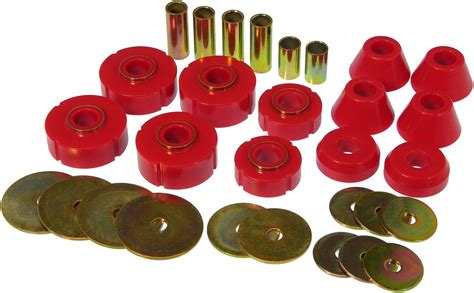 Amazon Prothane Red Body And Standard Cab Mount Bushing Kit