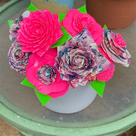 Duct Tape Flowers - Etsy