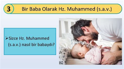 Bir Baba Olarak Hz Muhammed S A