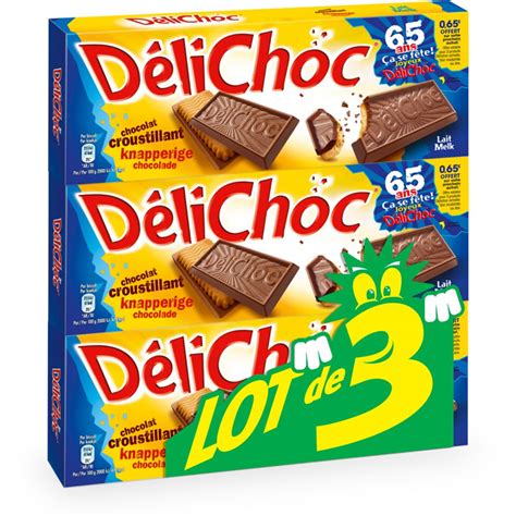 Delacre D Lichoc Biscuits Avec Tablette De Chocolat Au Lait