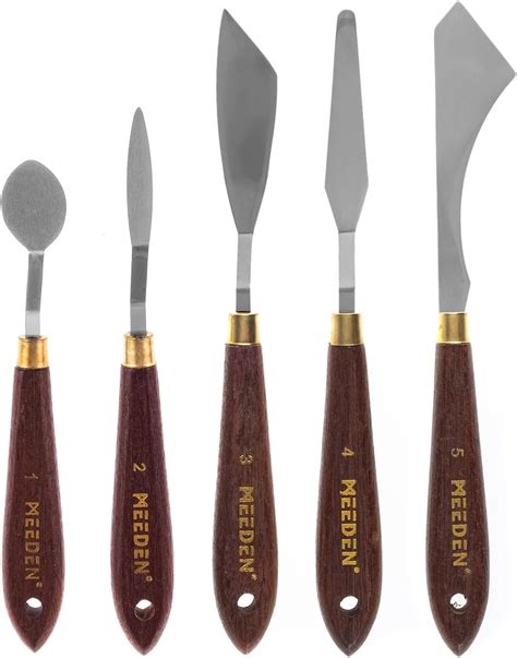 Meeden Pieces Painting Knife Set Versatile Stainless Steel Spatula