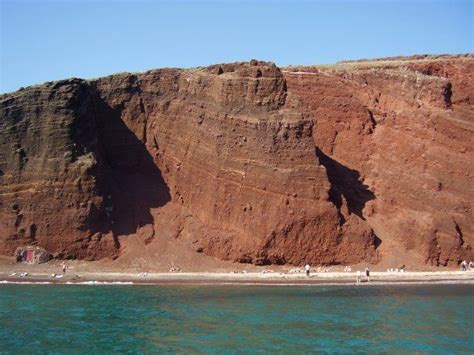 Red Beach, Santorini Red Beach, Santorini, Greece, Coastline, Favorite ...