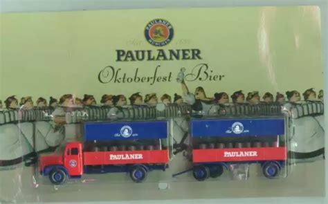 Werbetruck Paulaner M Nchen Oktoberfest Bier Brauerei Nostalgie Truck