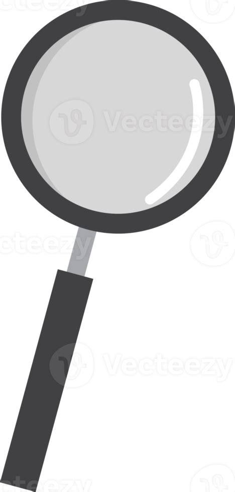 Magnifying Glass Flat Icon 19841045 Png