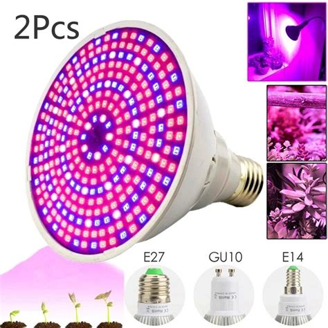 LED Plants Grow Bulbs Iluminação de Lâmpada para Sementes Hidro Flor