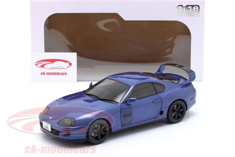 Solido 1 18 Toyota Supra Mk4 A80 Streetfighter Year 1993 Dark Blue