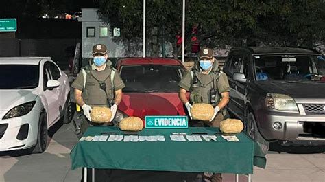 VIDEO Cuatro sujetos fueron detenidos por tráfico de drogas en Alto