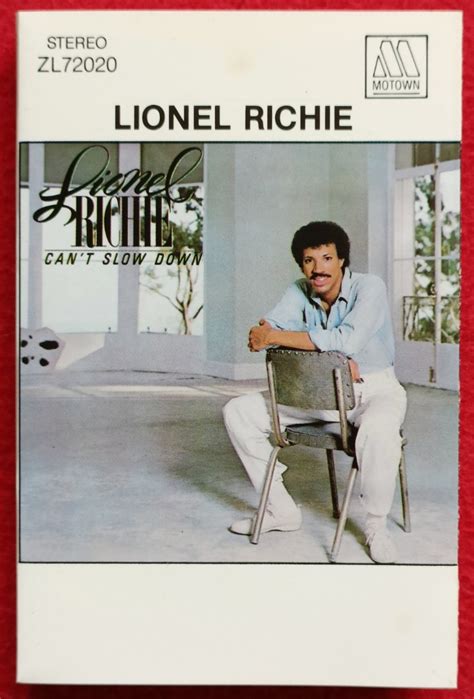 Lionel Richie Can T Slow Down Cassette Tape Hobbies Toys Music